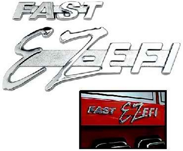 FAST/ EZ-EFI/ Chrome Badge